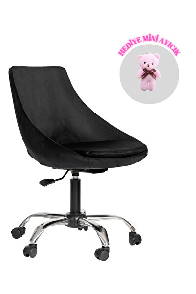 MARKAELZ Krom Metal Ayaklı Ofis Çocuk Odası Çalışma Sandalyesi (AYARLANILABİLİR) ORİON