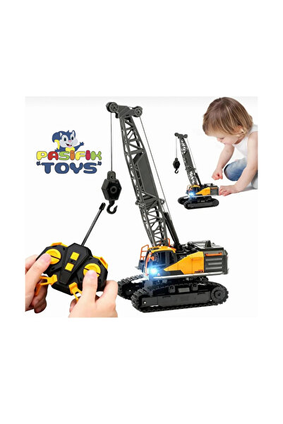 Pasifik Toys MX 6Ch Uzaktan Kumandalı Full Fonksiyonlu Şarjlı Paletli Vinç Z6824A