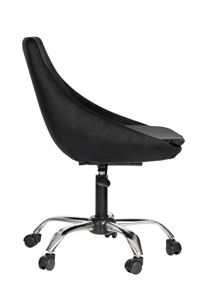 MARKAELZ Krom Metal Ayaklı Ofis Çocuk Odası Çalışma Sandalyesi (AYARLANILABİLİR) ORİON