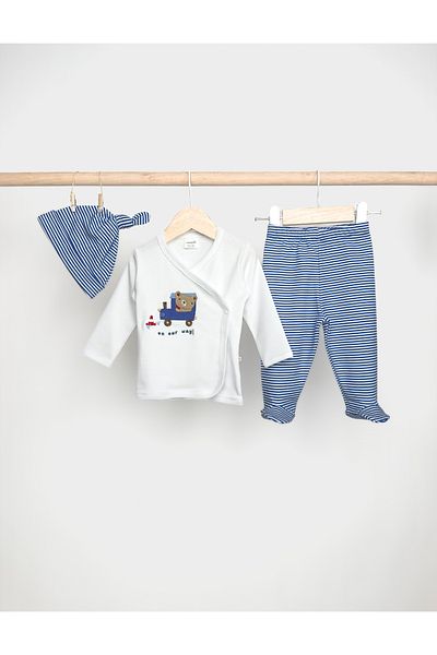 MİNİPOLO1 Minipolo Baby Hospital Release Set of 5 Newborn