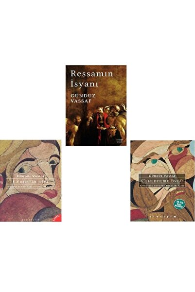 İletişim Yayınları Ressamın Isyanı - Cehenneme Övgü - Cennetin Dibi /TELEFON TUTUCU HEDİYE Gündüz Vassaf