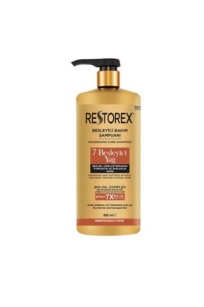 Restorex 7 Nourishing Oil Shampoo 900 ml