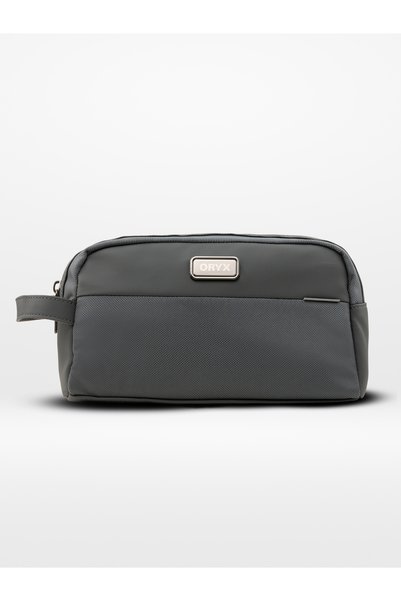ORYX O-pouch Stylish Modern Essentials Organizer Pouch Spacious & Textured Grey