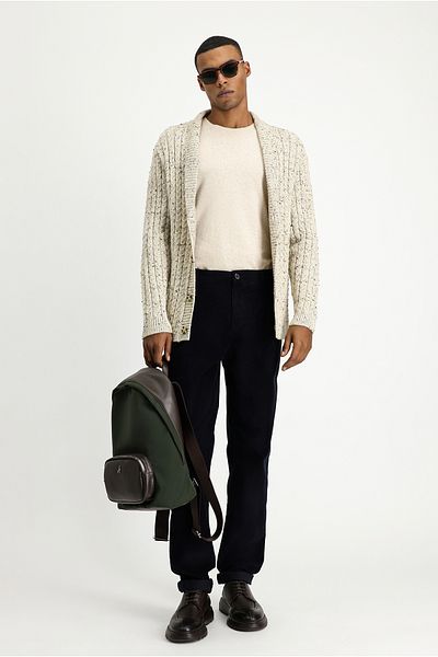 Kiğılı Patterned Wool Knitwear Cardigan