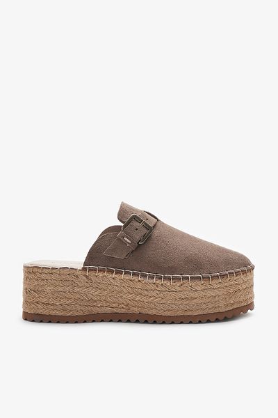 Louis Cardy Γυναικείες παντόφλες Espadrille Elira Sigaro από γνήσιο δέρμα
