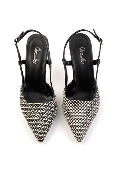 Bambi Black Women's Classic Heeled Shoes K01823123418