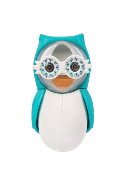 Flipper Antibacterial Cover One Minute Timer (Owl) Toothbrush Container