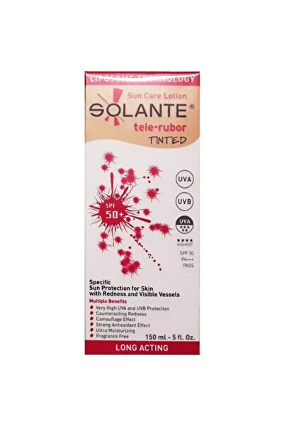 Solante Tele-Rubor Tinted Spf 50 150 Ml Güneş Koruma Kremi