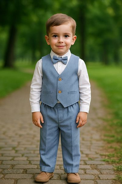 Çelix Kids Boy's London Vest Suit