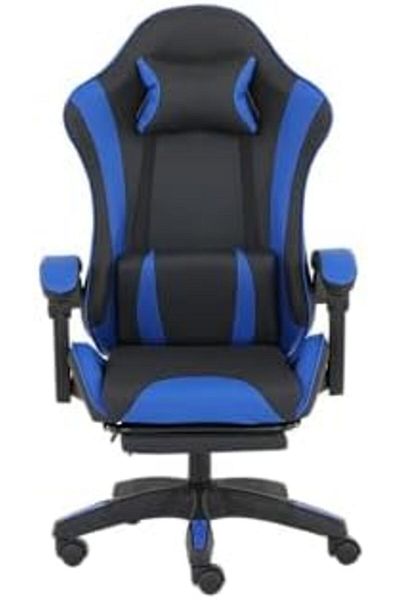 SPEARPC SGCE001 Gaming Chair with Footrest - Comfortable Office Chair for Racing, Adjustable Armrest, Dense