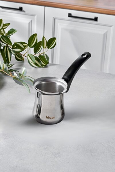 Hisar Atlantis 12 Person Steel Coffee Pot Black