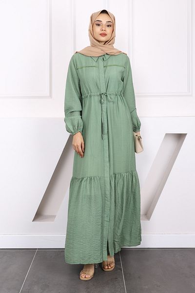 İmajButik Rochie din dantelă cu talie Çağla