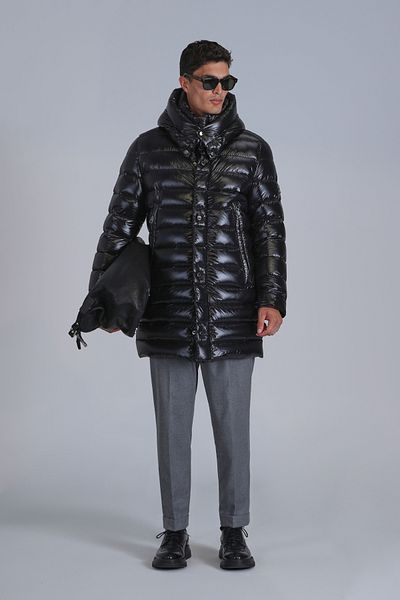 Lufian Palton barbatesc Albert Goose Feather negru
