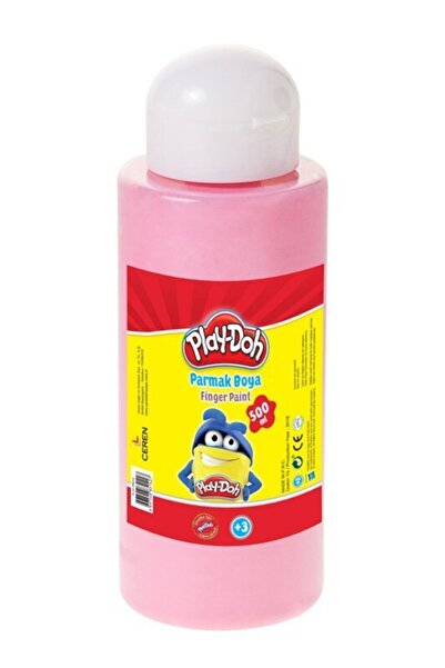 Play Doh PLAYDOH PARMAK BOYASI 500 ML PEMBE