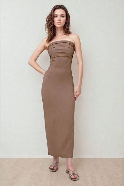 OLSAMODA ΓΥΝΑΙΚΕΙΟ ΜΑΚΡΥ ΦΟΡΕΜΑ ΜΕ ΣΤΡΑΠΛΕΣ ΛΑΜΠΤΗ ΛΑΜΠΤΗ ΛΑΜΠΤΗ ΛΑΜΠΤΗ ΜΕ ΥΦΑΝΤΑ ΕΛΑΣΤΙΚΟΥ ΥΦΑΣΜΑΤΟΣ