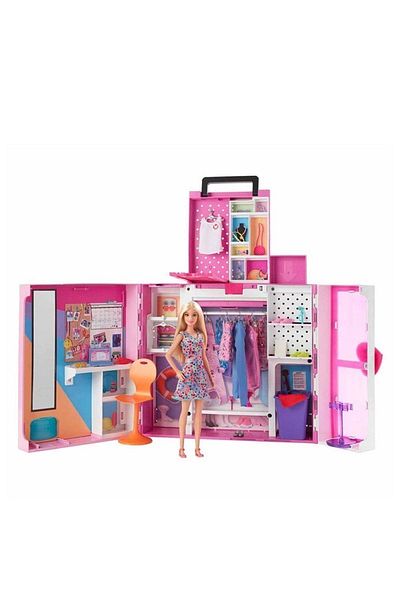 Barbie ️ خزانة الأحلام 2.0 + دمية HGX57