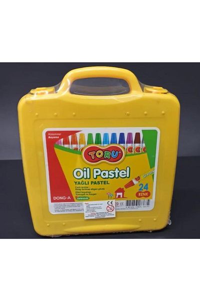Dong-A Toru 24 Colors Pastel Paint with Plastic Bag