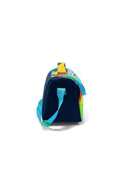 Coral High Kids Navy Blue Graffiti Patterned Thermo Lunchbox 11793