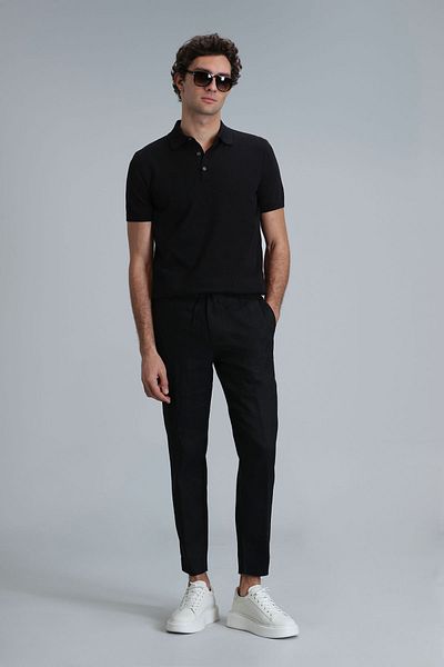 Lufian Pulover pentru bărbați Pulls negru