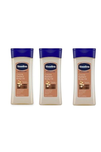 Vaseline فازلين جل زيتي بخلاصة زبدة الكاكاو - 200 مل ثلاث قطع