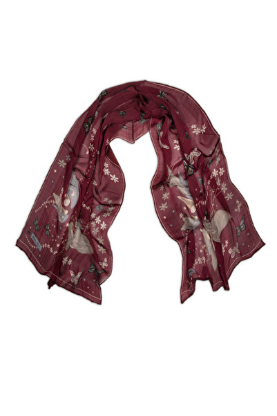 NUR İPEK %100 Şifon İpek Fular