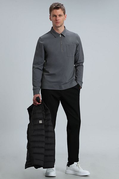 Lufian Danı Men's Sweatshirt Nefti Green