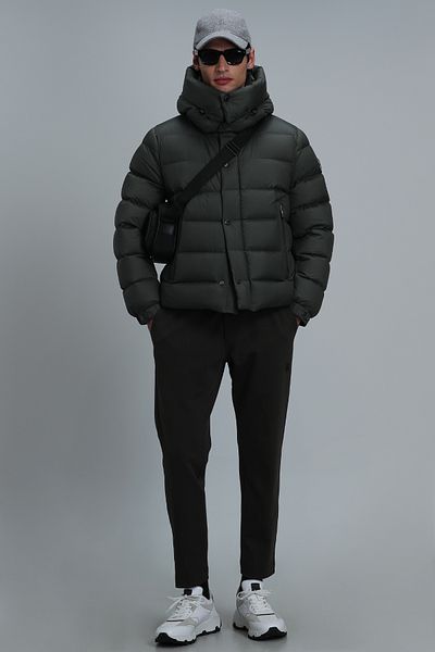 Lufian Palton Marty Goose Feather pentru bărbați, verde