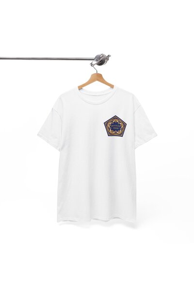 Tubinyoo تي شيرت كبير الحجم للجنسين منقوش بالشوكولاتة