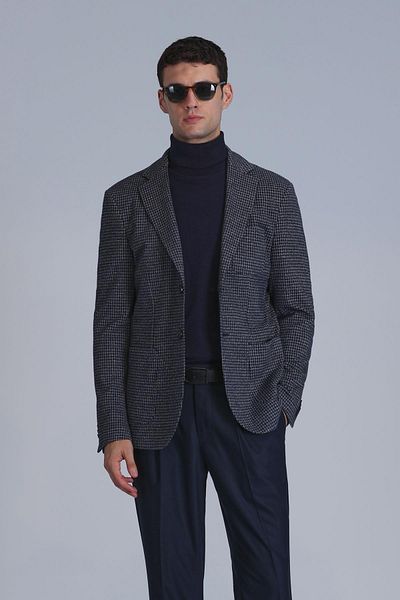 Lufian Jachetă pentru bărbați April Sports, slim fit, bleumarin