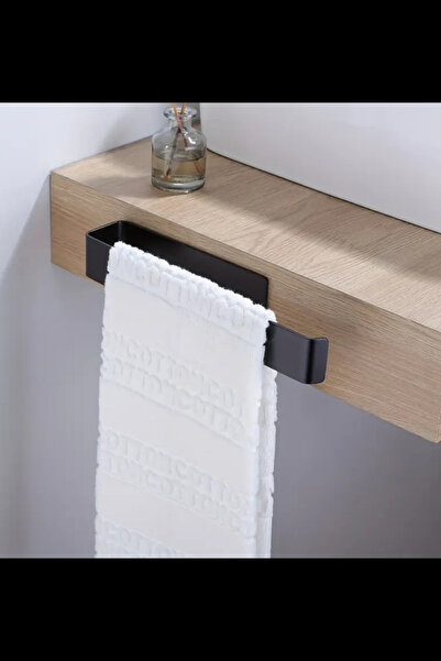 eldiven matik Yapışkanlı Havlu / Havlu Kağıt Askılığı Siyah