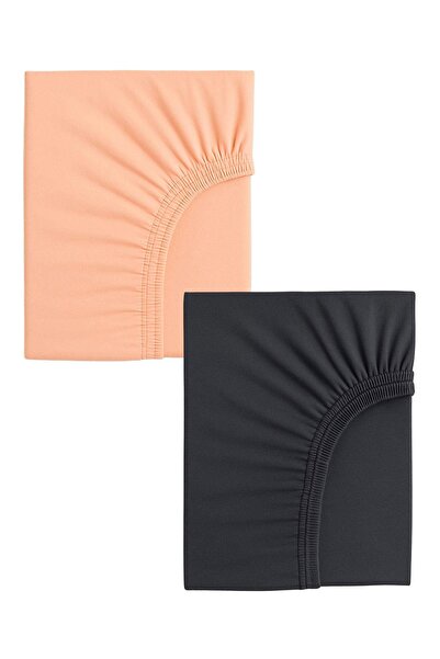 COTENCONCEPT 2 Adet 50 x 90 x 10 cm Anne Yanı Lastikli Penye Kumaş Bebek Çarşafı