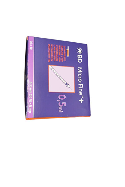 Bd Enjektor Microfine 0 5cc 100 Adet 30g 8mm