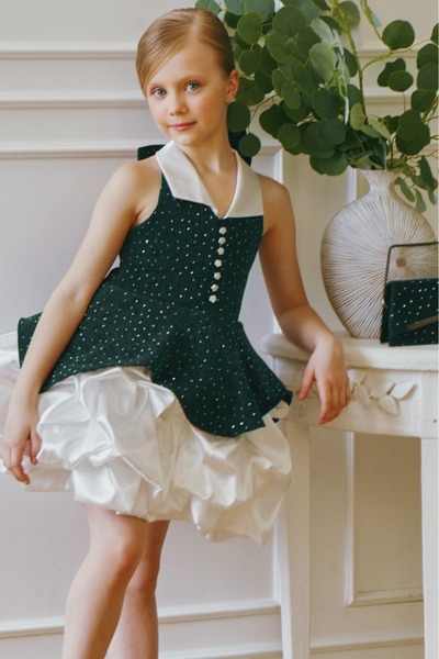 Dressy Daisy Girls' Dress Up Costume - Sleeveless Party Dress For Halloween & Play (Sizes 2-10) - View #4
