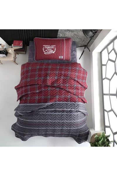 Clasy Cuvertură matlasată, mărime unică, 2 bucăți, CAMPUS V 1