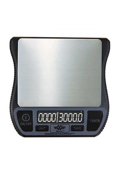 MyWeigh Barista Shockproof Scale with stainless steel tray 0.1-3000g