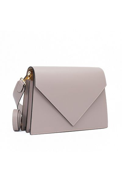 Posete Fagaras Gabrielle Leather Purse - Powder Pink, Genuine Leather Bag, Bags, Summer Bags, Genuine Leather