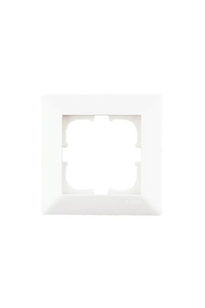 EXEN Πλαίσιο πρίζας ODAK, λευκό / 210-010000-101