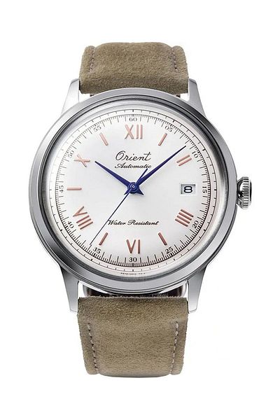 Orient Ceas automat bărbătesc alb, F6724, japonez, rezervă de putere de 40 de ore