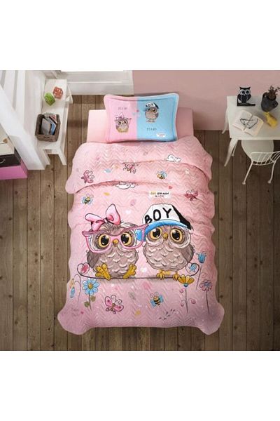 Clasy Quilted Bedspread, Single Person, 2 Pieces, PUHU