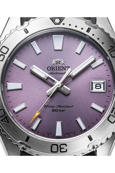 Orient Ceas automat bărbătesc violet, F6722, japonez, rezervă de mers de 40 de ore