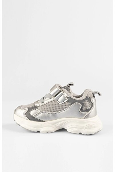 Vicco Tag Girl's Silver Filet Phylon Sports Shoes