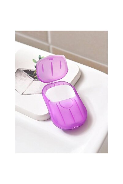 Flippy Mini Paper Soap Box, Flippy, Disposable, Portable, Suitable for Travel, 20 pcs, Pink