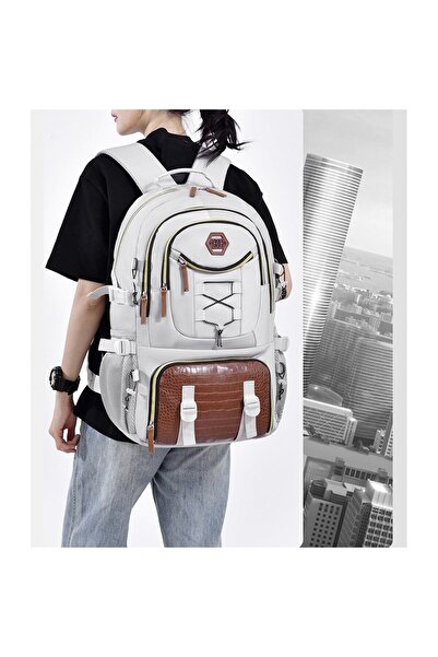 Flippy Multifunctional Backpack for Travel - Flippy, Climbing, Hiking, Voiaj, Oxford Canvas, 34x16x52 cm, W