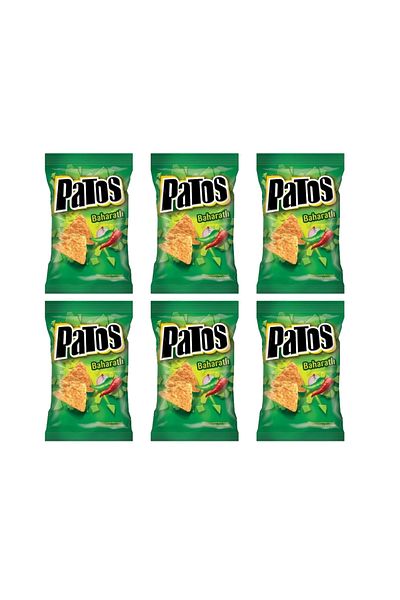 Doğuş Patos Spicy Party Size Chips 6 Pieces