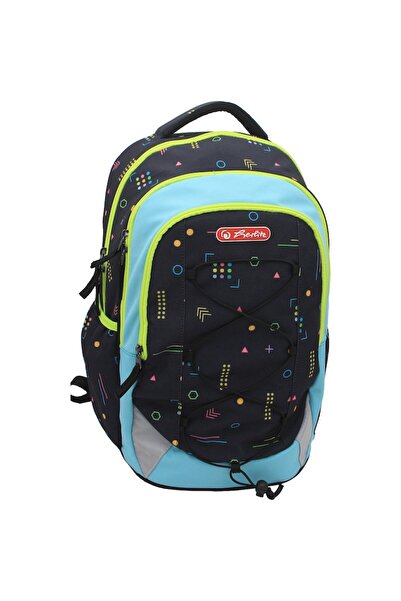 Herlitz Rucsac Strings Pro, Culoare Multicolor, Dimensiuni 43x29x22 cm, Mater...