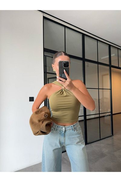 BB Bensu Buyruk Gold Accessory Charge Bluz