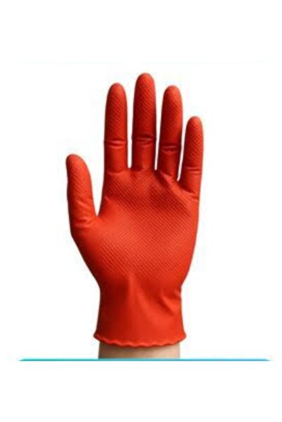 Onton Cleaning and Dishwashing Gloves Size L – Natural Latex, Non-Slip Surface, Flexible (9–9.5)