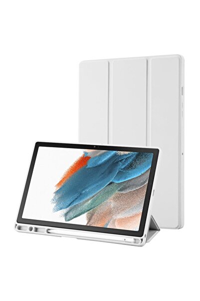 CLICK Case compatible with Samsung Galaxy Tab A8 10.5 2021, S32, TPU, Gray