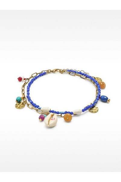 PARFOIS Deniz Kabuklu Çok Renkli Boncuklu Bileklik