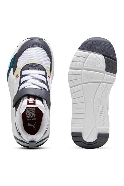 Puma Trinity MID 90s Sneakers - Galactic Gray/White/Alpine Snow/Intense Red